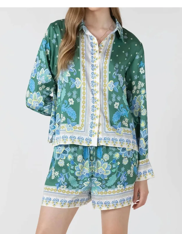 Riviera Garden Blouse
