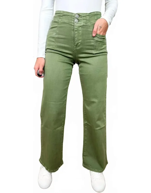 High-rise Wide Leg Jeans