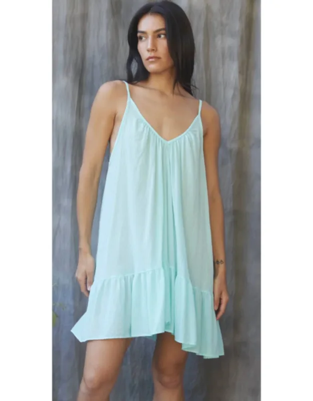 Ruffle Mini Dress
