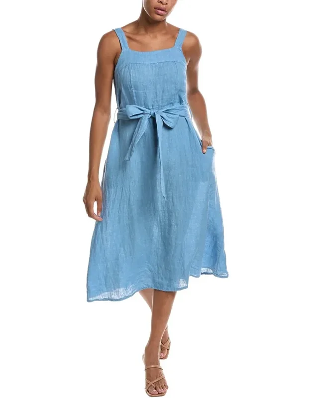 Linen Midi Dress