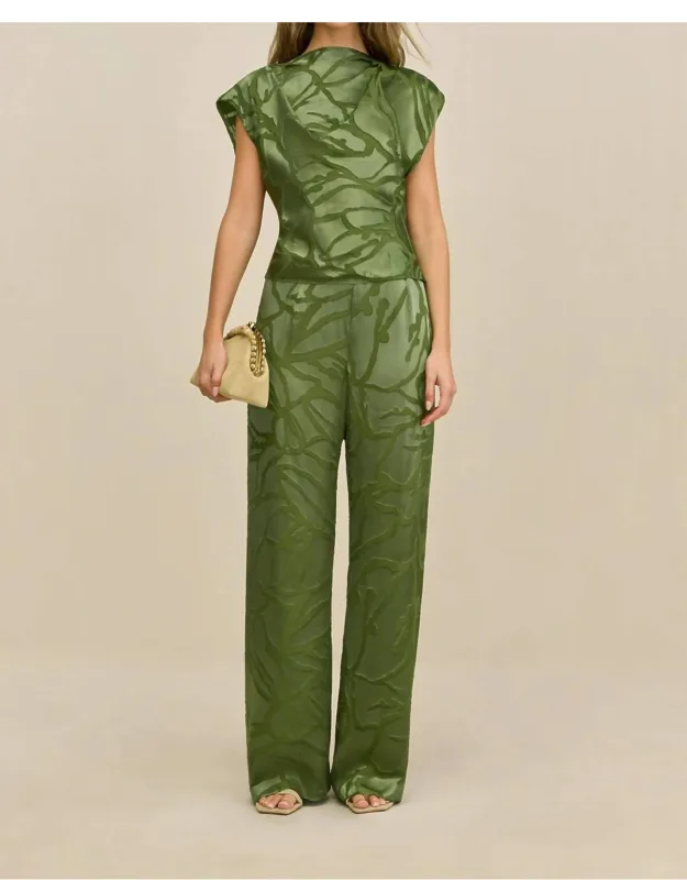High-waisted Wide-leg Pants