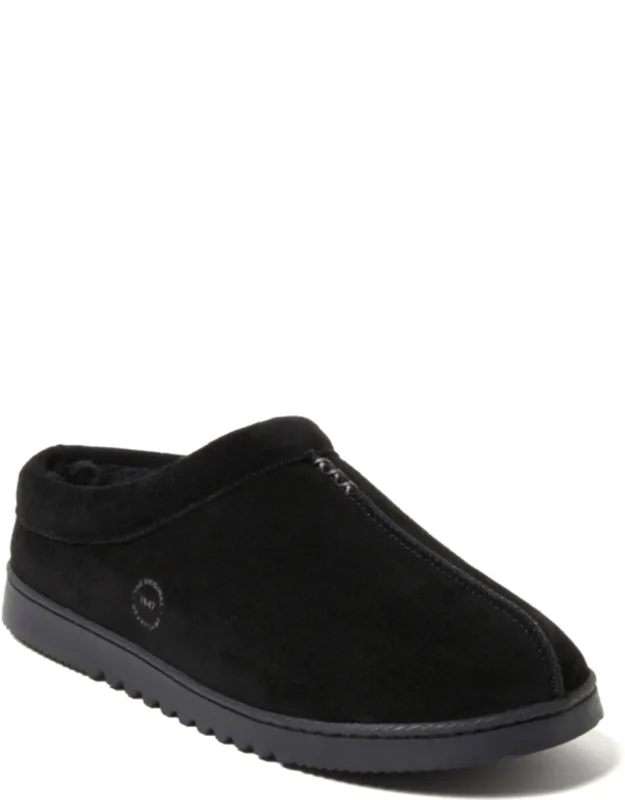 Genuine Suede Clog House Slipper