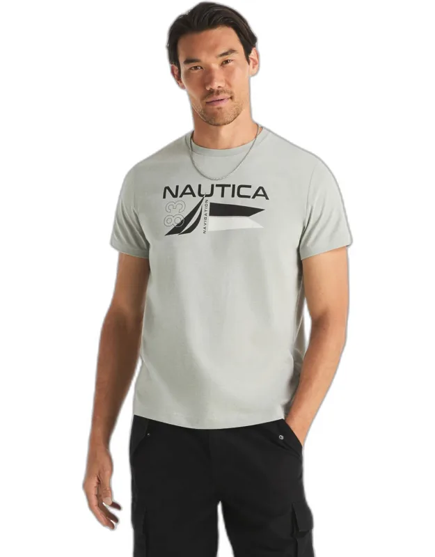 Logo & Flag Graphic T-shirt