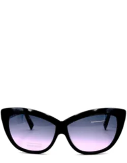 Acetate Cat-eye Sunglasses