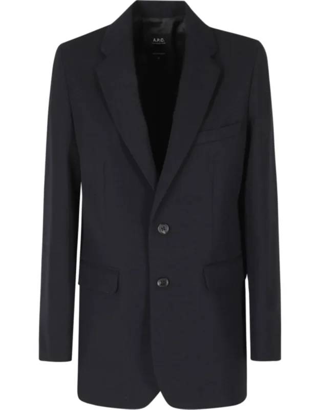 Annie Flap Pockets Cotton-blend Blazer