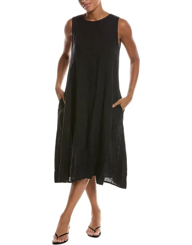 Linen Midi Dress