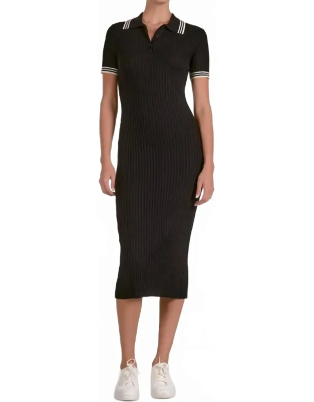 Short Sleeve Sweater Dress