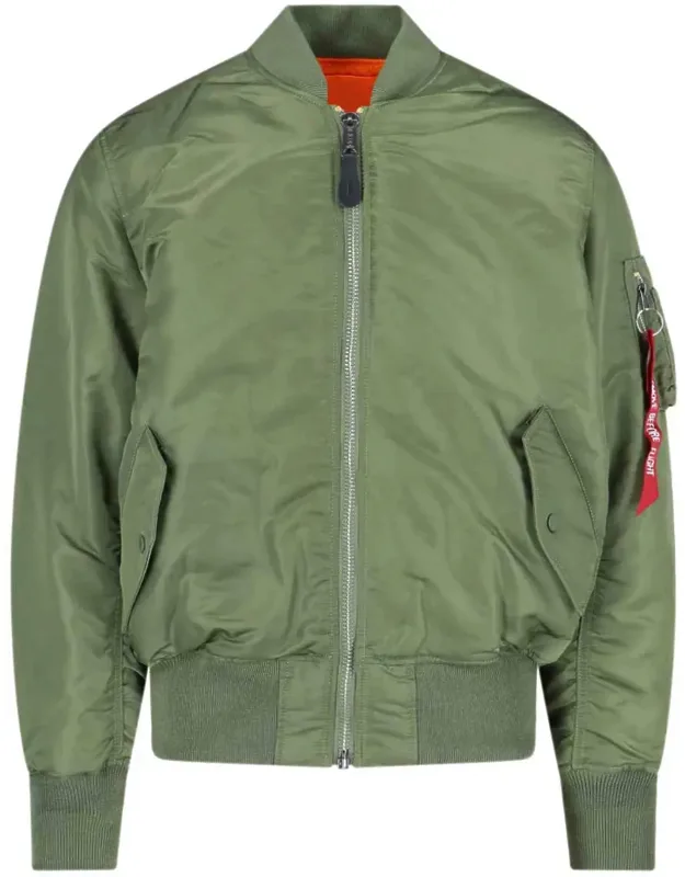 Nylon Windproof Bomber Jacket