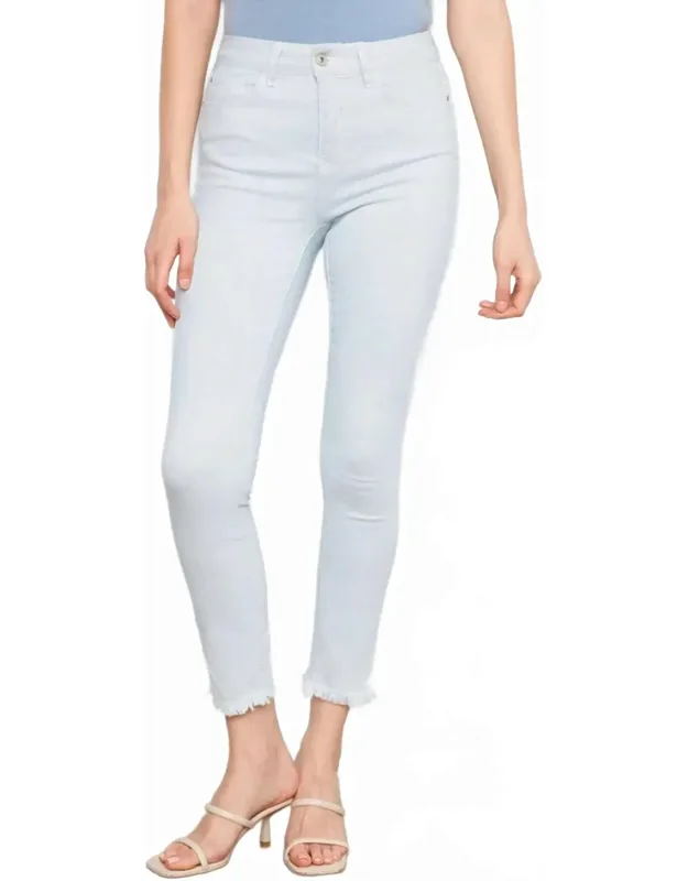 Printed Slim Leg Twill Pants