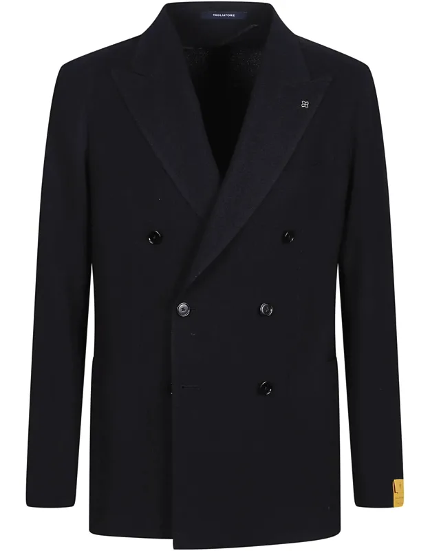 Montecarlo Virgin Wool Double-breasted Blazer