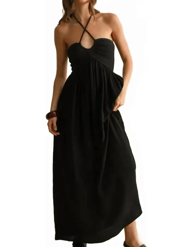 Gauze Crochet Dress