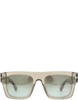 Fausto Gradient Browline Sunglasses Ft0711 47q