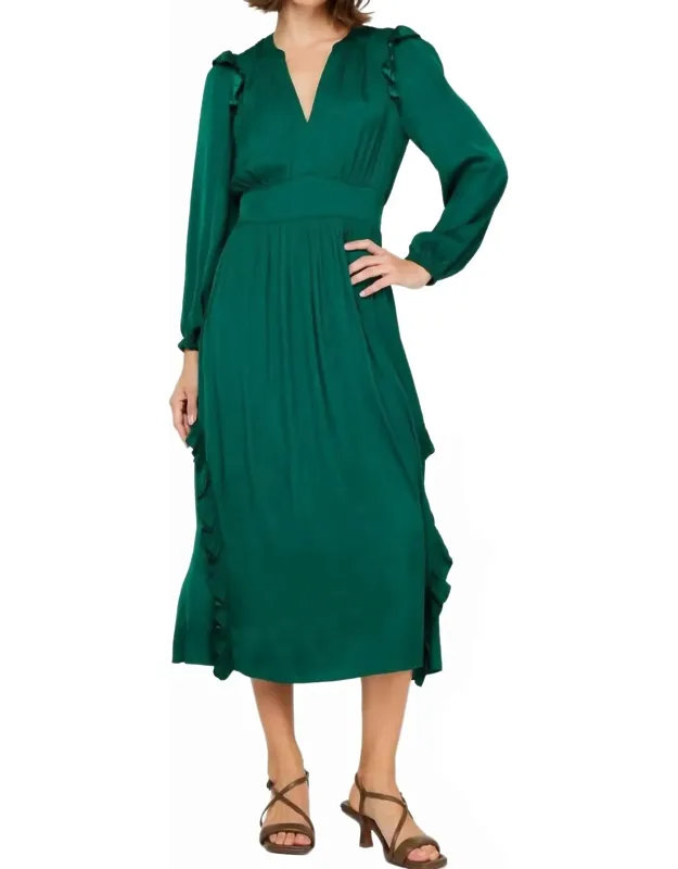 Ruffle Maxi Dress