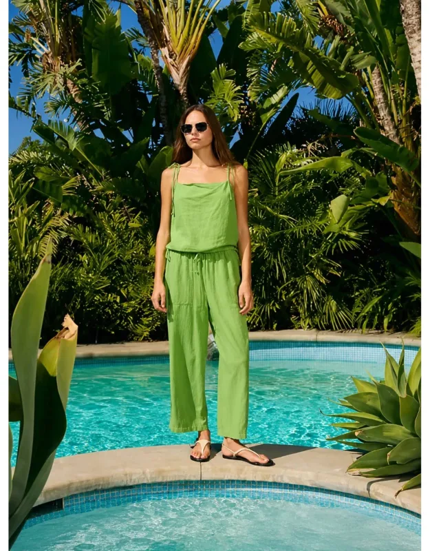 Cropped Workwear Pants