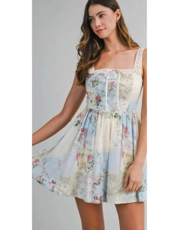 Bloomed To Perfection Mini Dress