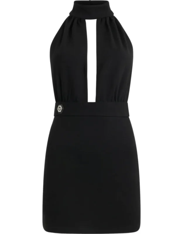 Backless Mini Dress