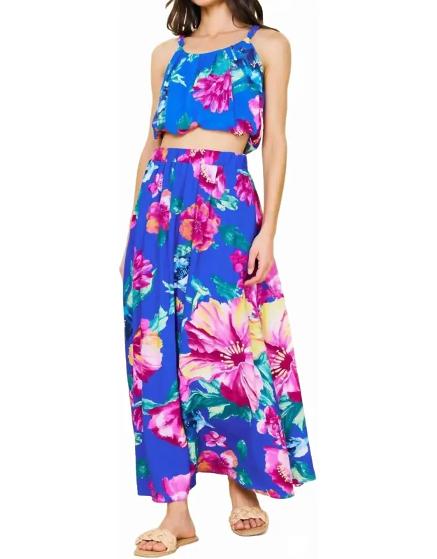 Floral Maxi Skirt