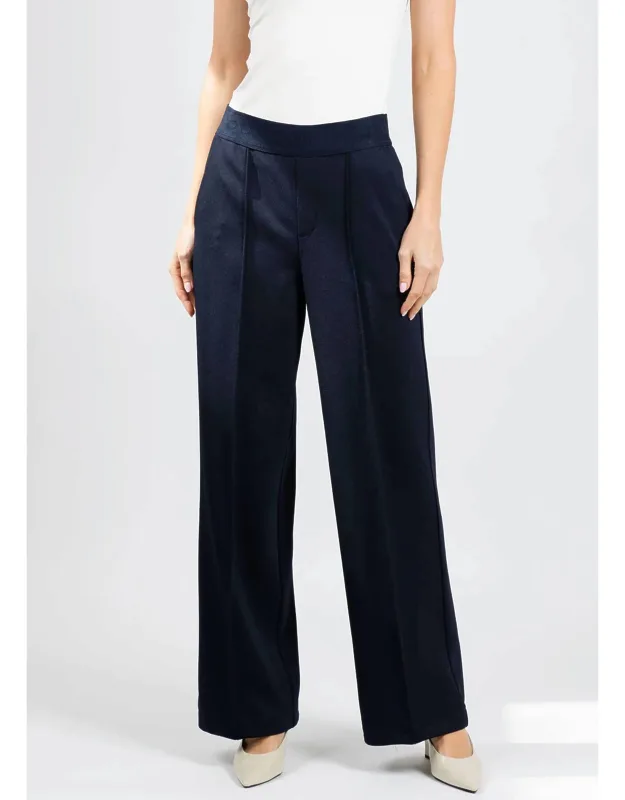 Pull-on Straight Pants