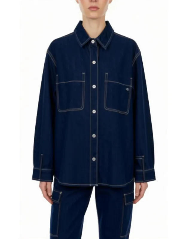 Long-sleeve Jean Jacket
