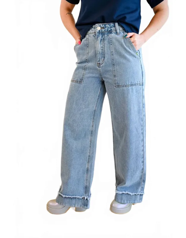 Marino Pines Denim Trousers