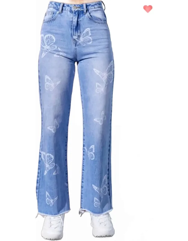 Butterfly Kissed Jeans