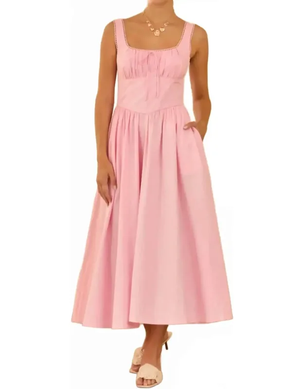 Princess Waist Midi Dress