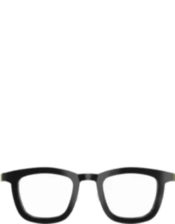Acetanium 1065 Acetate-titanium Blend Square Sunglasses