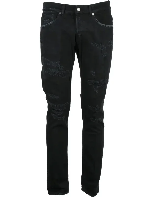 Distressed Skinny-leg Jeans