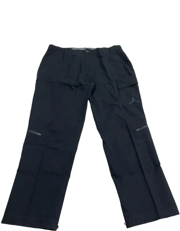Button Closure Cargo Pants