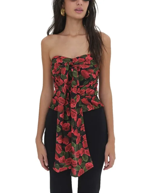 Abby Strapless Top