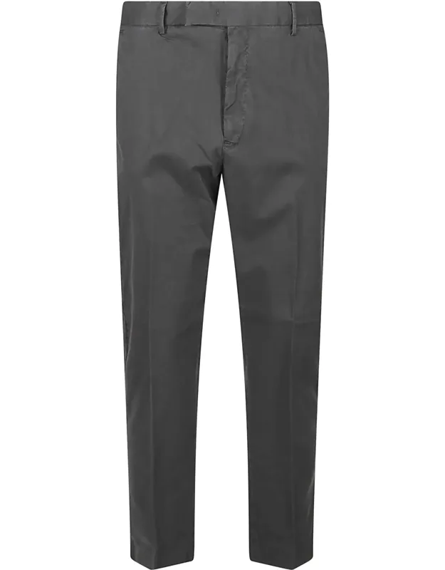 Rebel Straight-leg Stretch Cotton Formal Pants