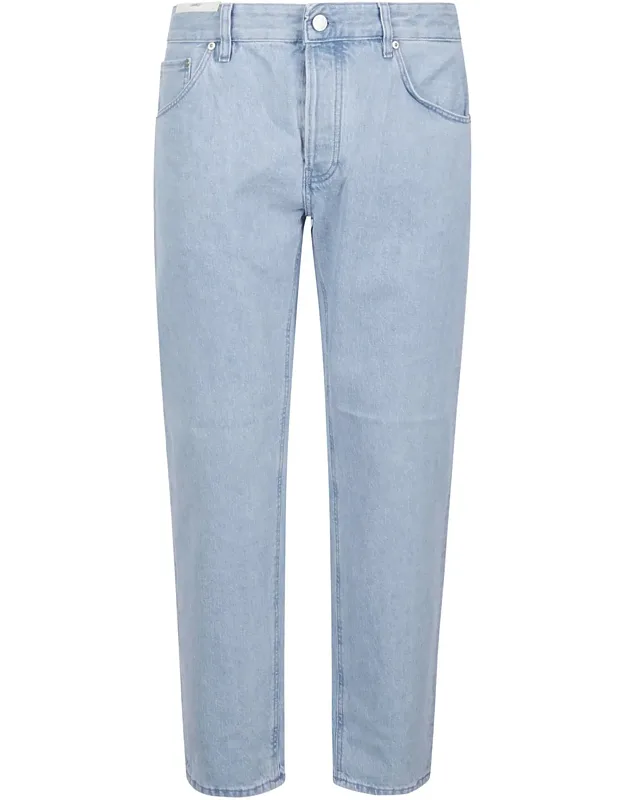 Light-wash Cotton Jeans