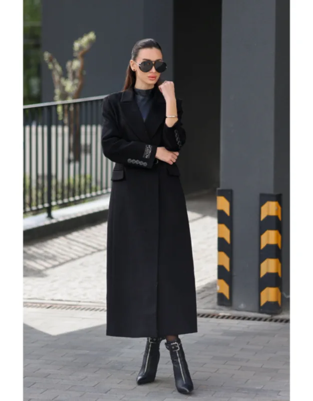 Classic Wool Cashmere Blend Overcoat