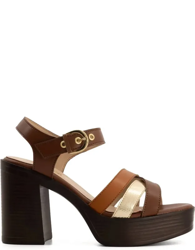 Ankle Strap Heeled Sandals
