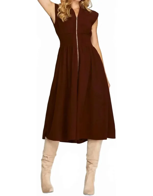 Annabelle Corduroy Dress