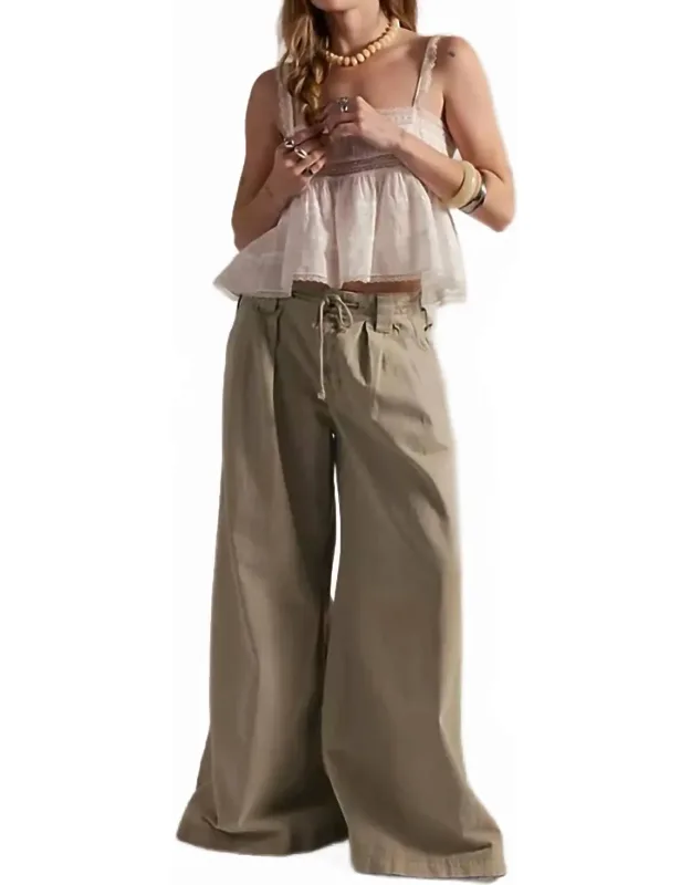 Julien Wide Leg Chino Pants