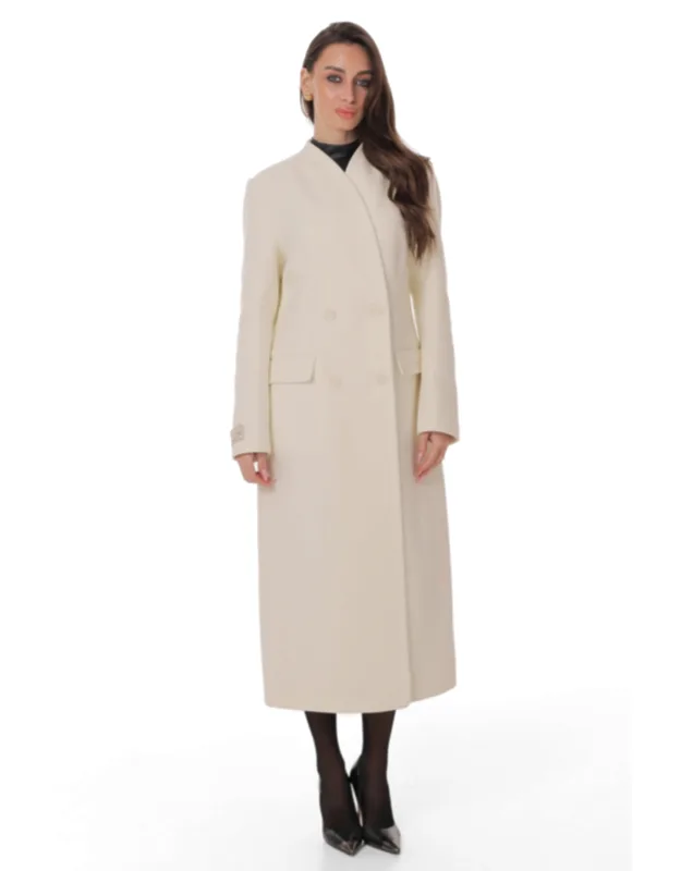 Longline Cashmere Blend Coat
