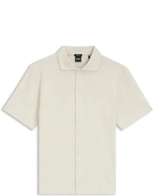 Button-through Polo Shirt