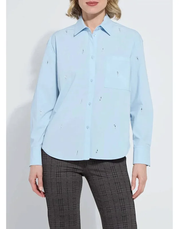 Crystal Embellished Shirt