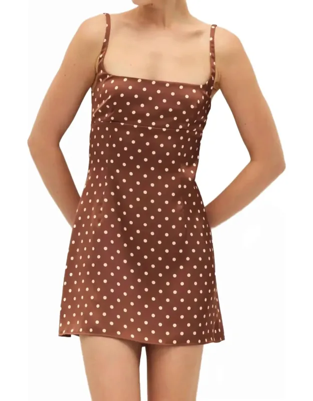 Polka Dot Mini Dress