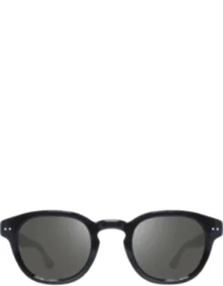 Shiny Black Phantos Sunglasses