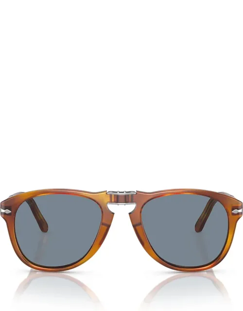Havana Foldable Pilot Sunglasses