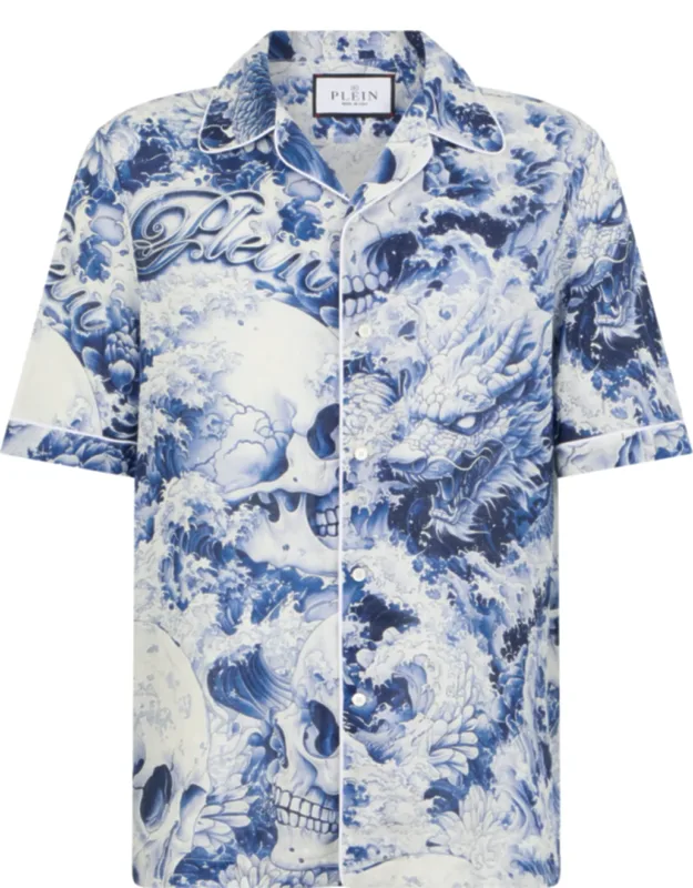 Linen Bowling Shirt
