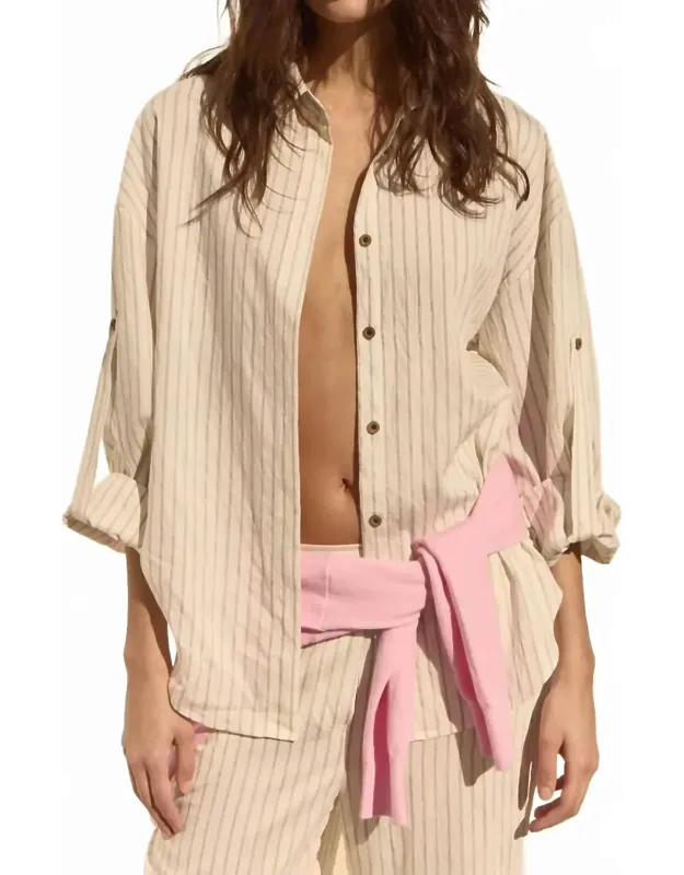 Santorini Stripe Shirt