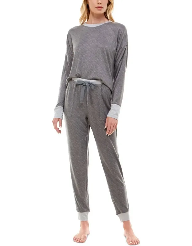 Whisper Luxe Drop Shoulder And Jogger Set