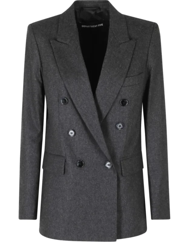 Wool-blend Blazer