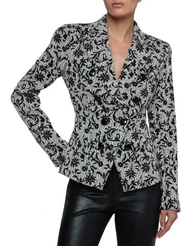 Structured Wool-blend Blazer