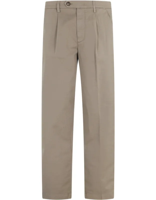 Mud Marc Darts Flap Pocket Cotton-blend Chino Pants