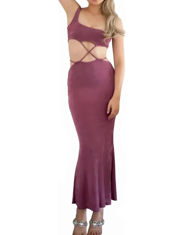 Cutout Maxi Dress