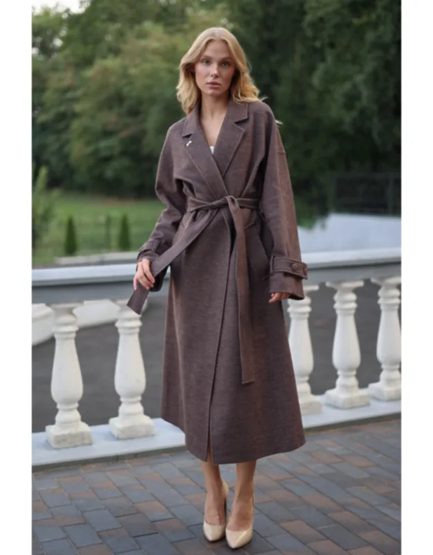 Classic Alpaca Wool Blend Coat